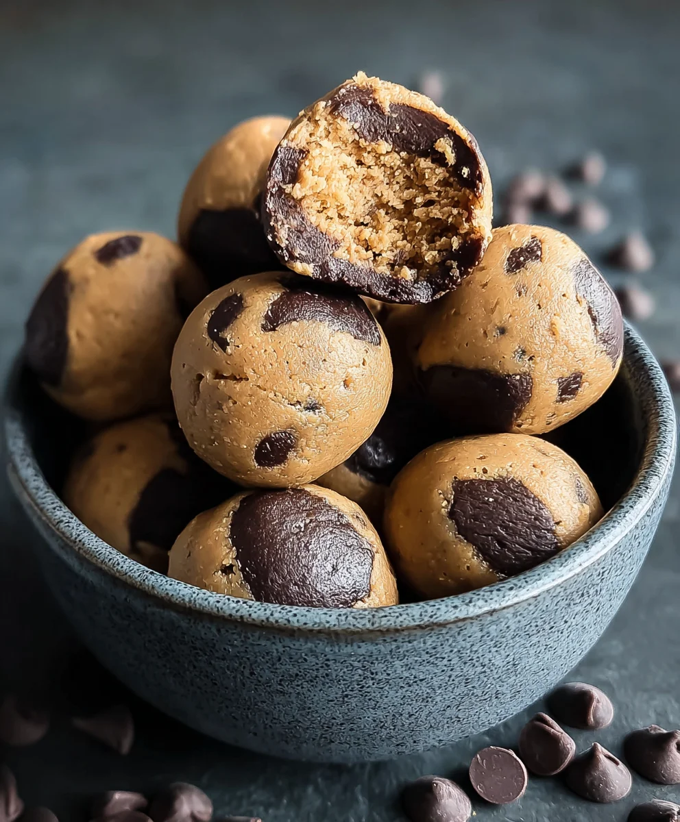 Brookie Protein Balls - Delicious Guilt-Free Snack