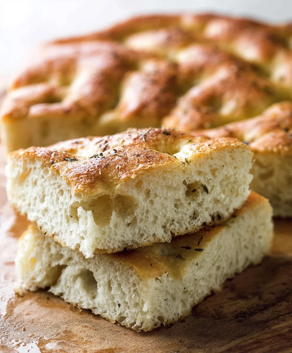 Easy No-Knead Focaccia Bread Recipe