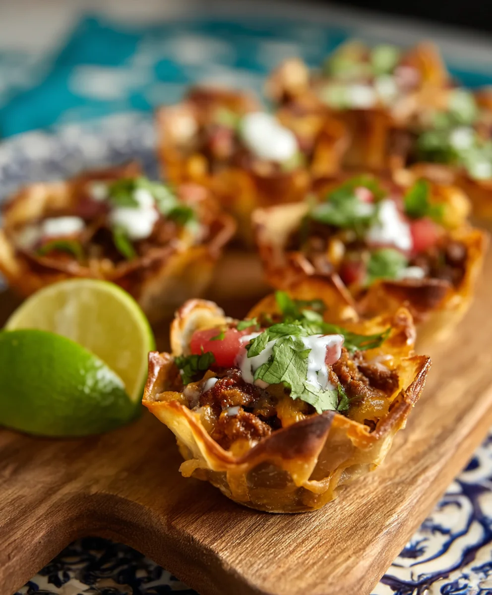 Taco Ranch Bites- Easy Beef Appetizer Recipe