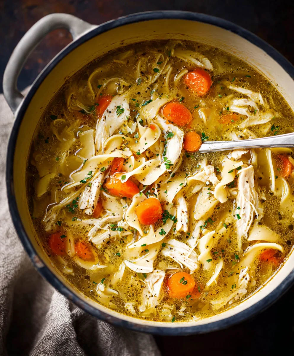 Easy Chicken Noodle Soup Recipe - Comfort Food