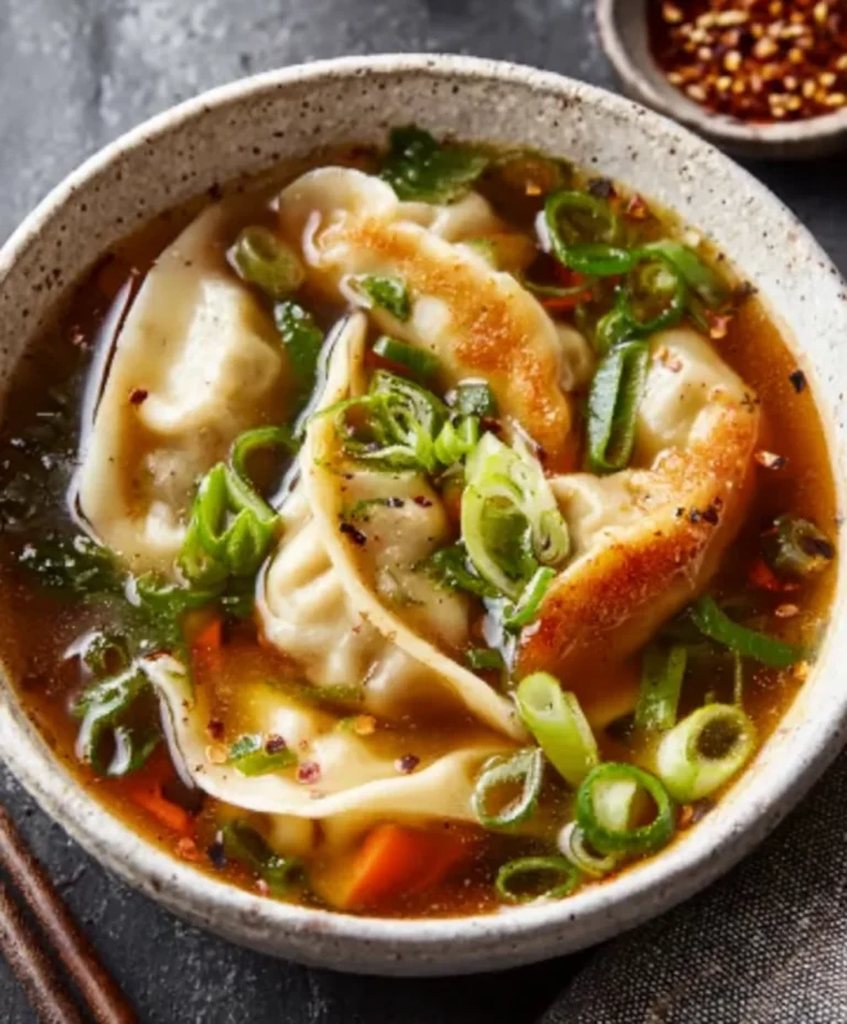 Hearty Potsticker Soup – Delicious Comfort Food Recipe