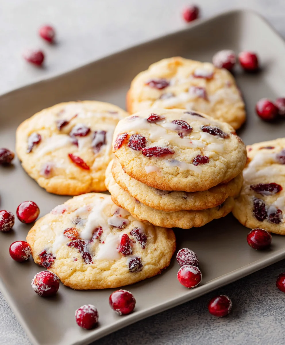 Best Christmas Cranberry Orange Cookies Easy Recipe