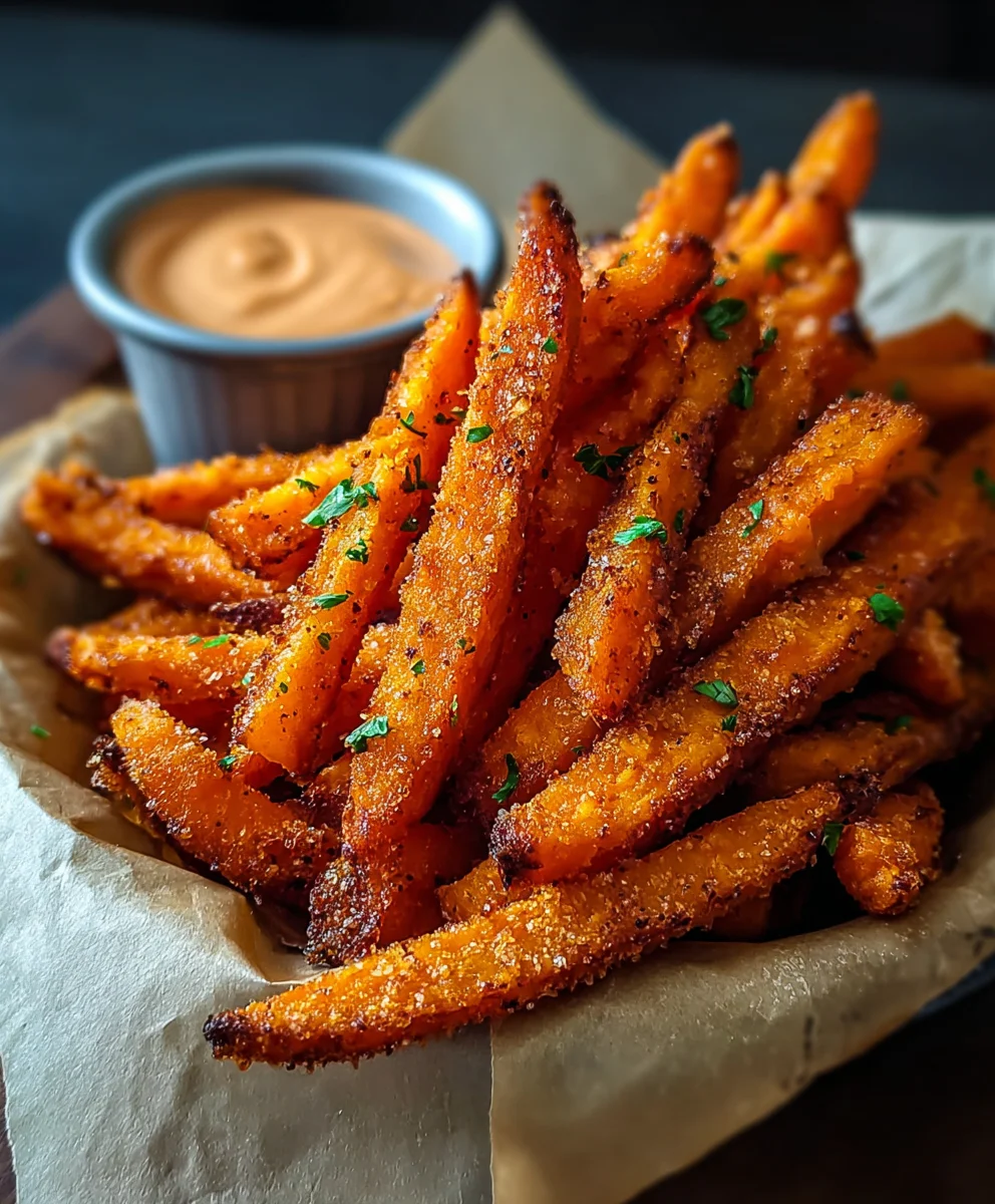 Crispy Oven Baked Sweet Potato Fries Recipe