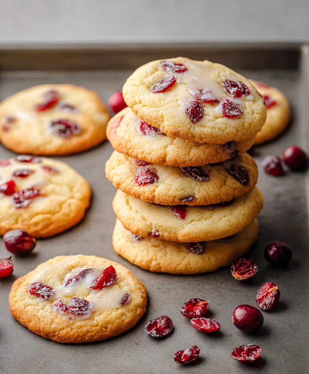 Best Christmas Cranberry Orange Cookies Easy Recipe
