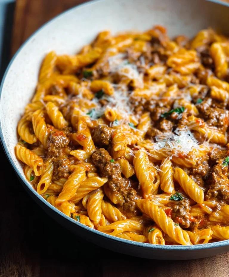 One Pot Creamy Beef Pasta Dinner – Easy Weeknight Meal