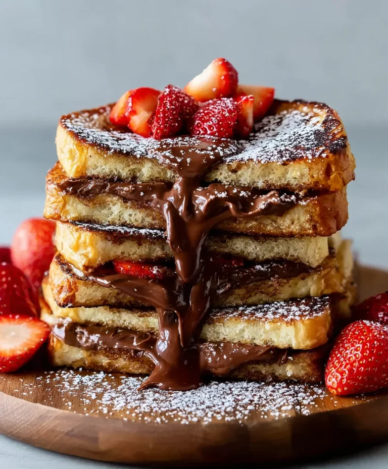 Nutella French Toast Recipe- Delicious Breakfast Treat