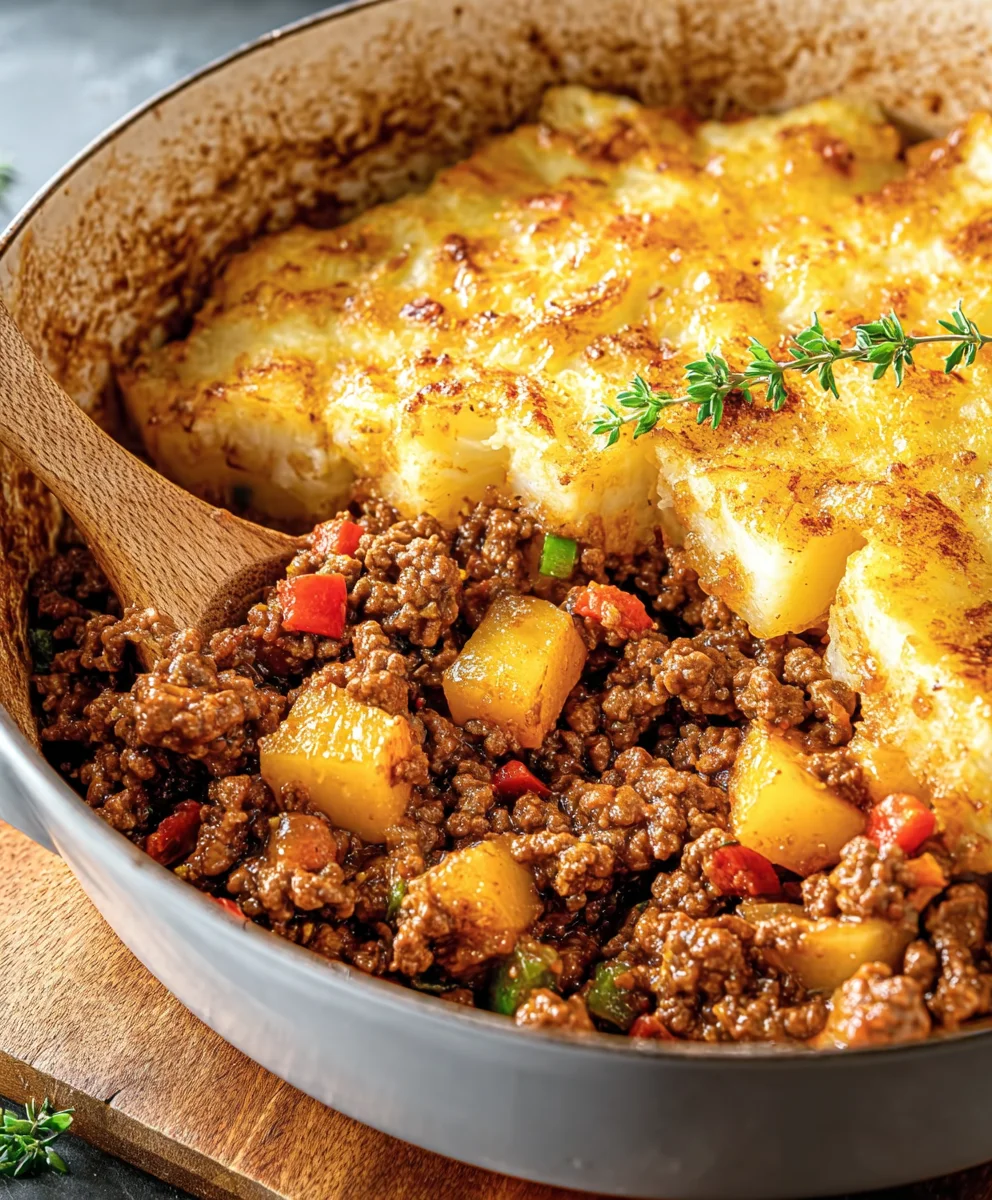 Easy Ground Beef and Potatoes Dinner Recipe