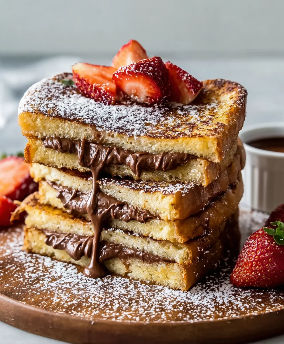 Nutella French Toast Recipe- Delicious Breakfast Treat