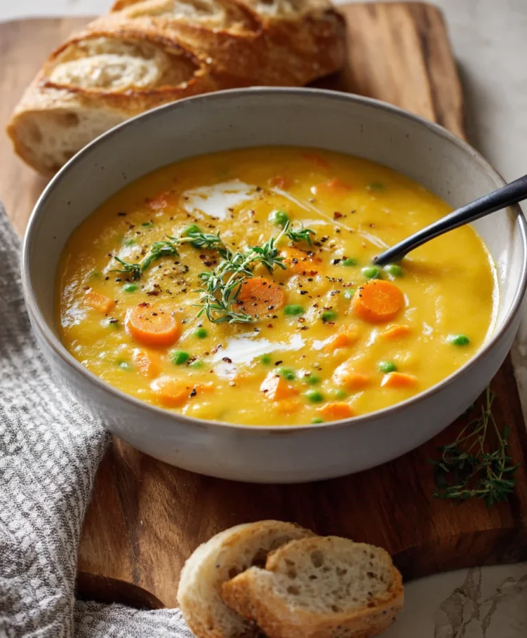 Easy One-Pot Creamy Vegetable Soup Recipe