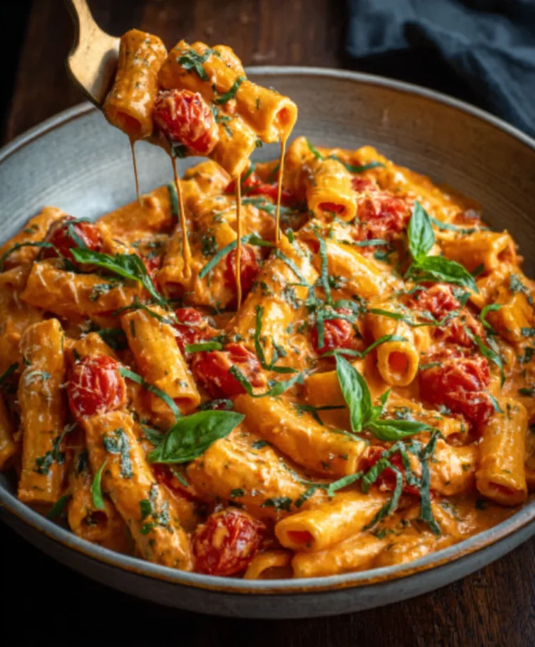 Creamy Tomato Garlic Pasta – Quick & Easy Recipe