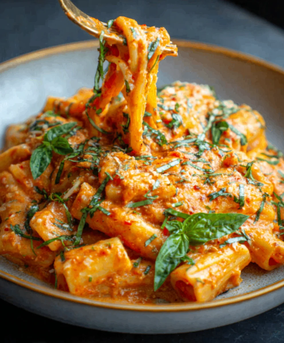 Creamy Tomato Garlic Pasta - Quick & Easy Recipe