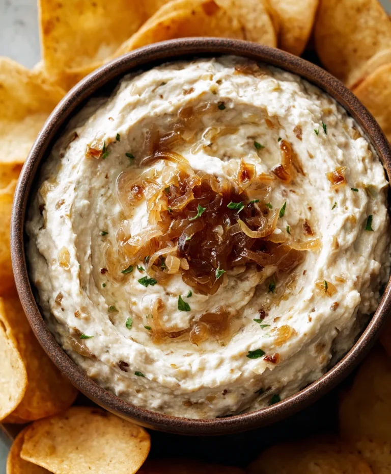 Gordon Ramsay Caramelized Onion Dip- Easy Recipe