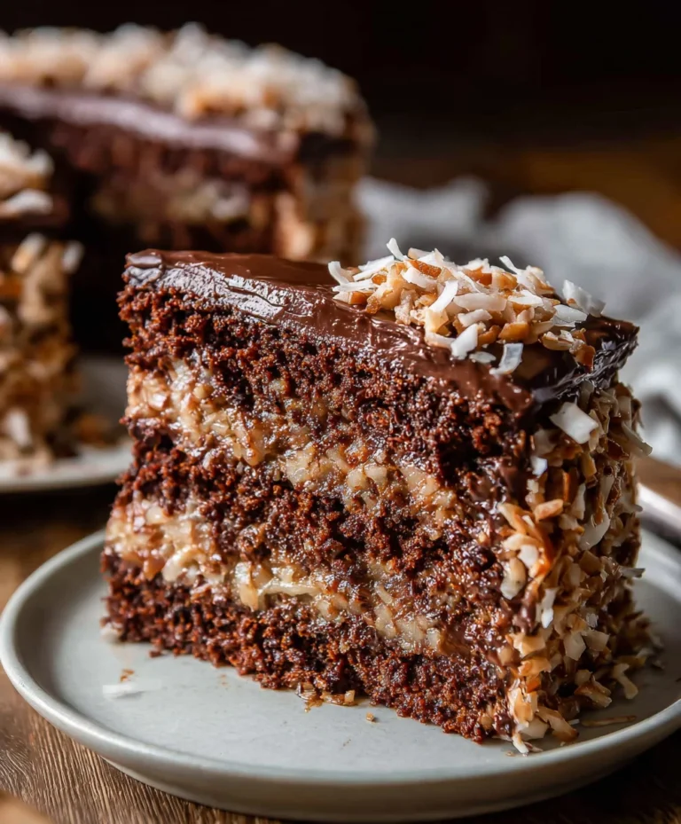 Authentic German Chocolate Cake Recipe-Best Version