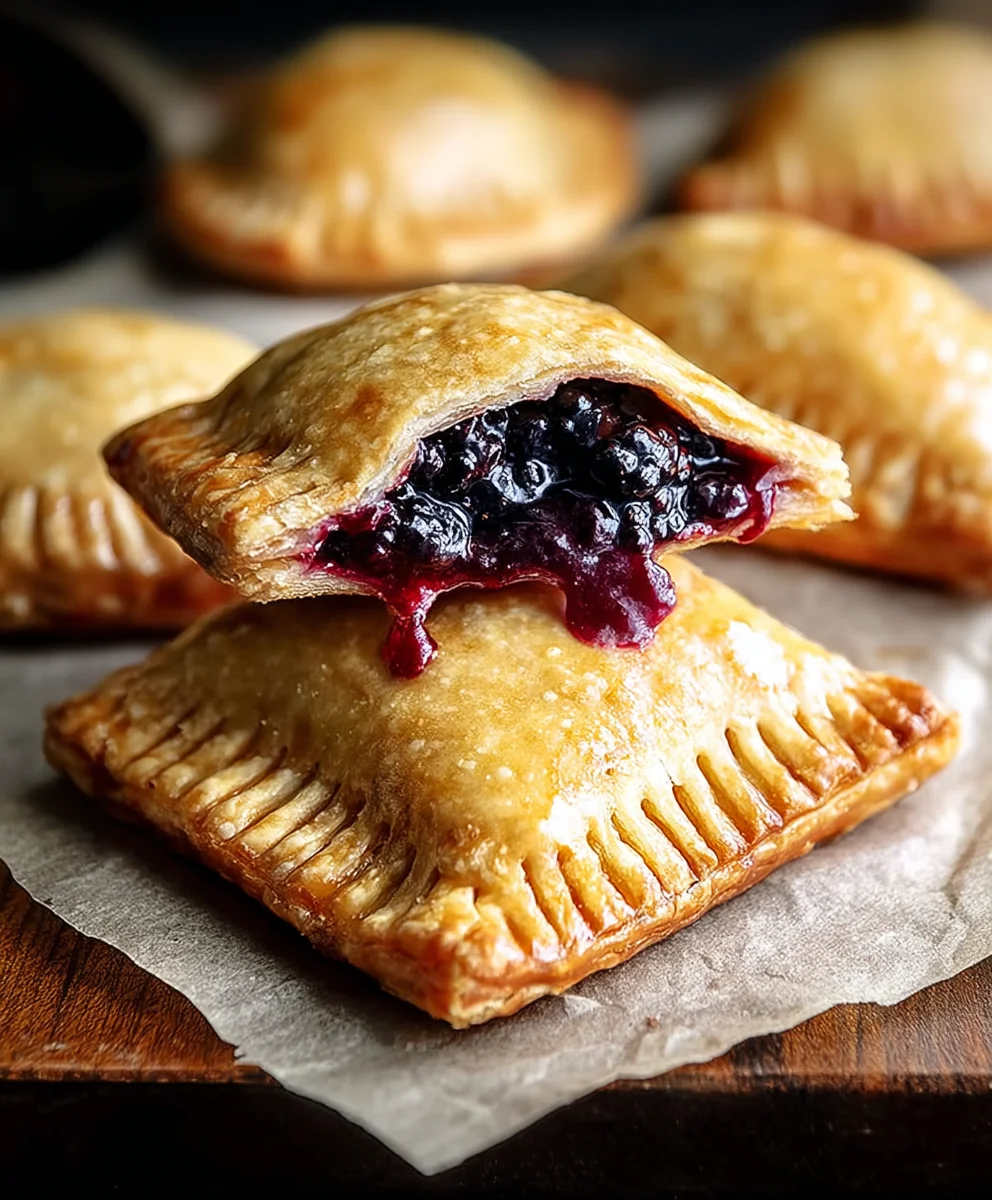 Blackberry Hand Pies-Sweet & Tart Dessert Bites