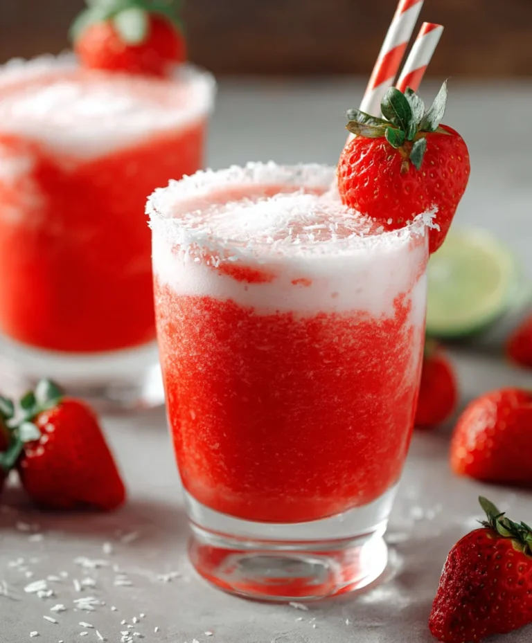 Easy Strawberry Daiquiri Recipe-Refreshingly Delicious