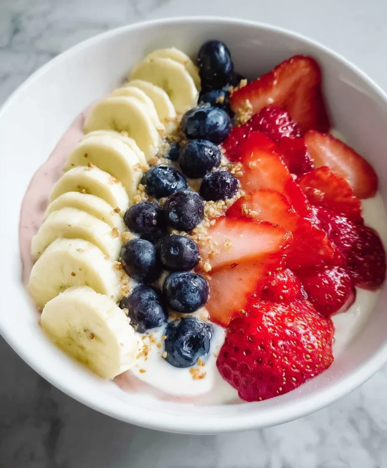 5-Minute Fruit Smoothie Bowl Greek Yogurt