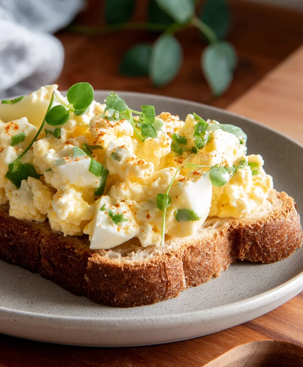 Egg Salad with Cottage Cheese No Mayo