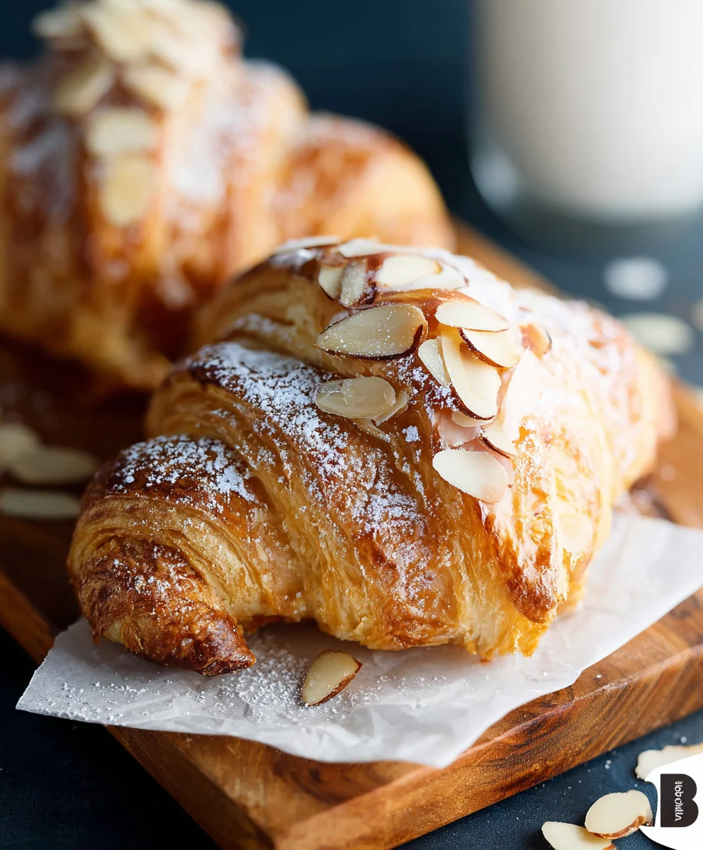 Almond Cream Croissants - Flaky Pastry Perfection