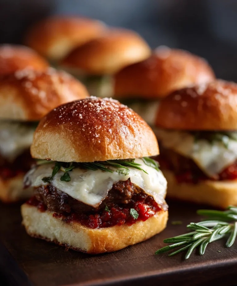 Easy Italian Beef Sliders – Quick & Delicious Appetizer