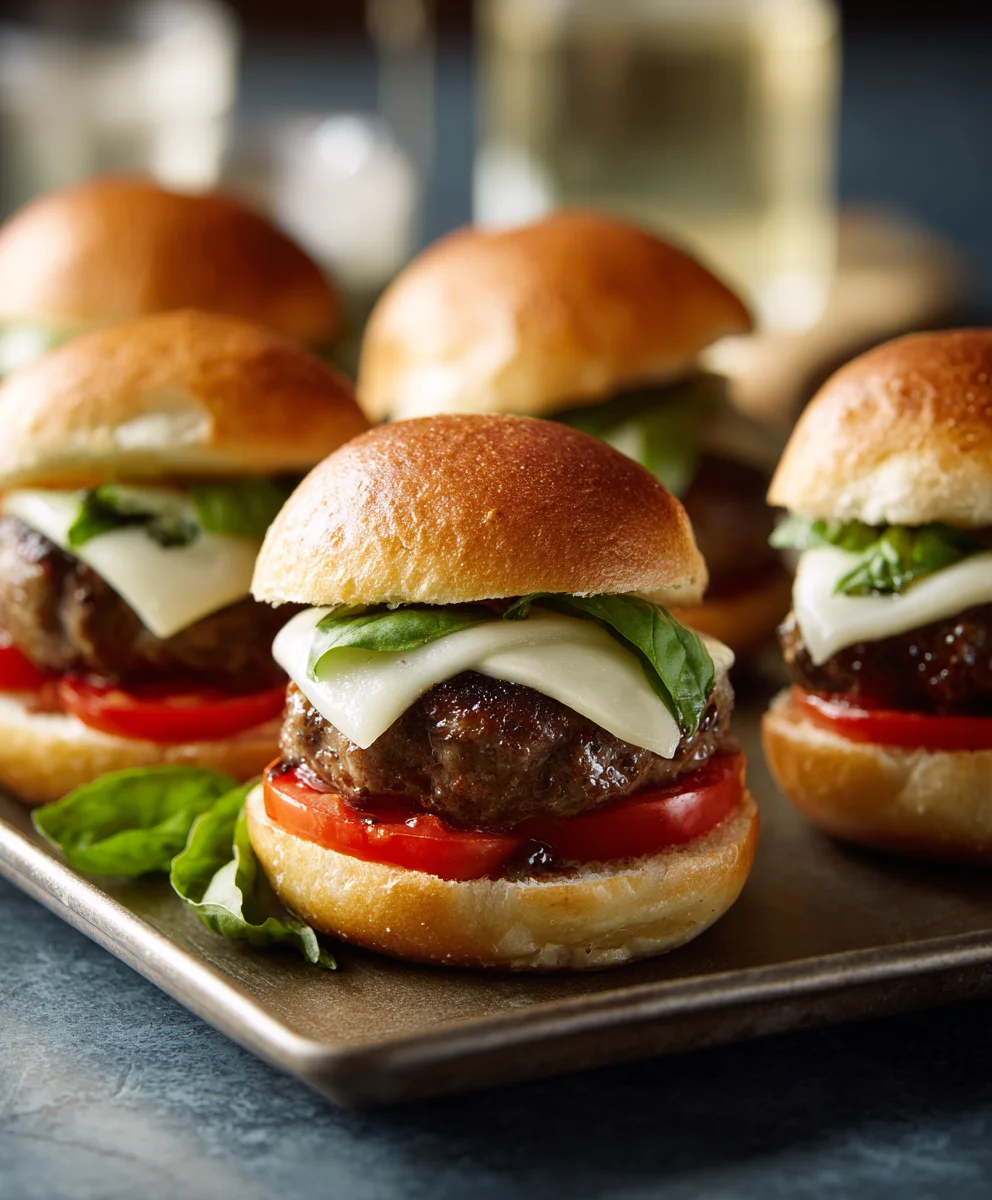 Easy Italian Beef Sliders - Quick & Delicious Appetizer