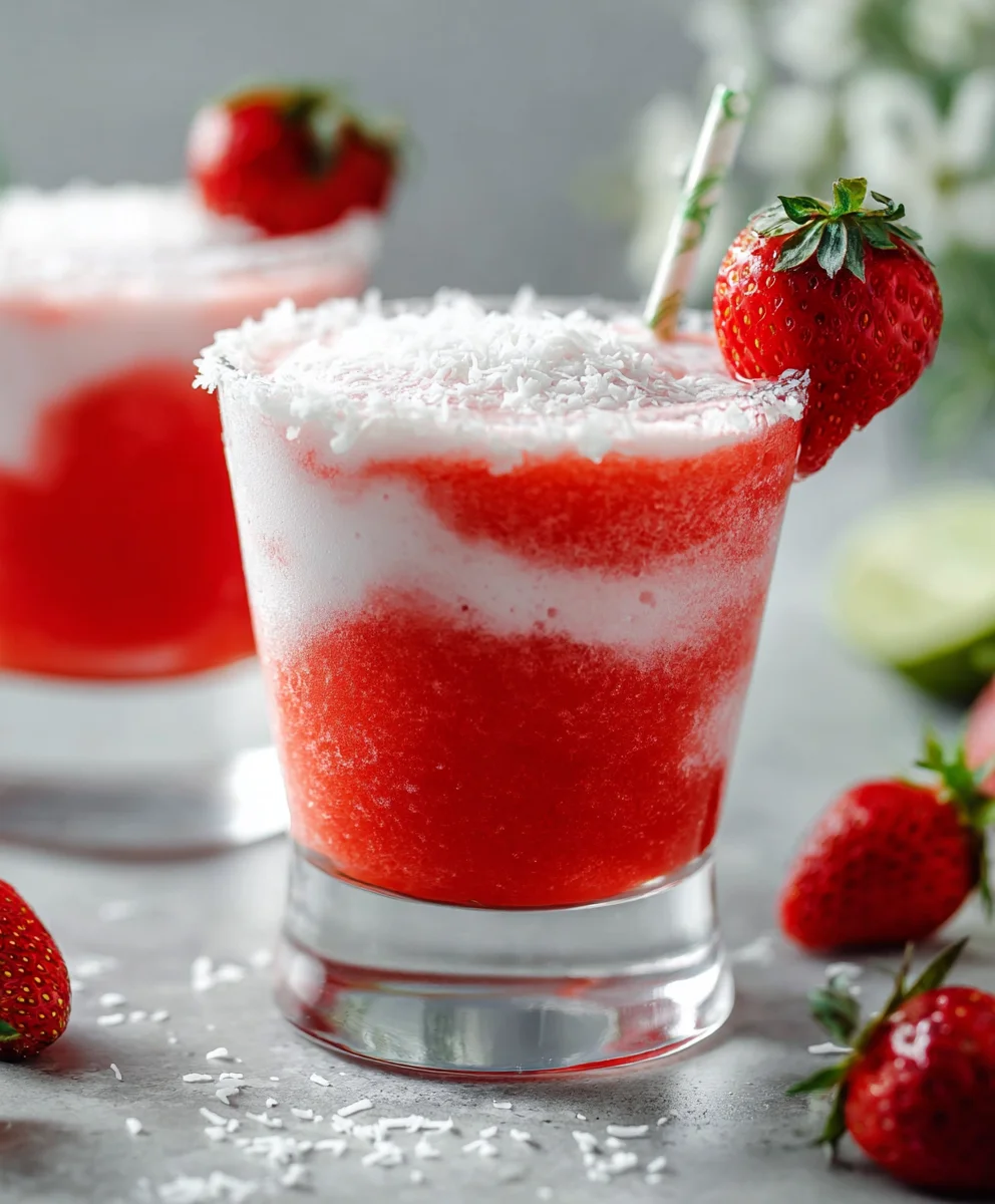 Easy Strawberry Daiquiri Recipe-Refreshingly Delicious