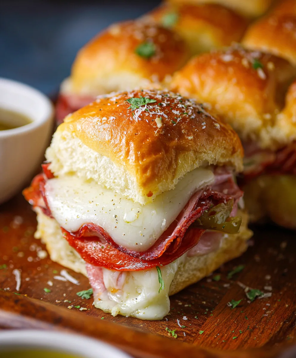 Spicy Beef Sub Sliders - Easy Game Day Bites