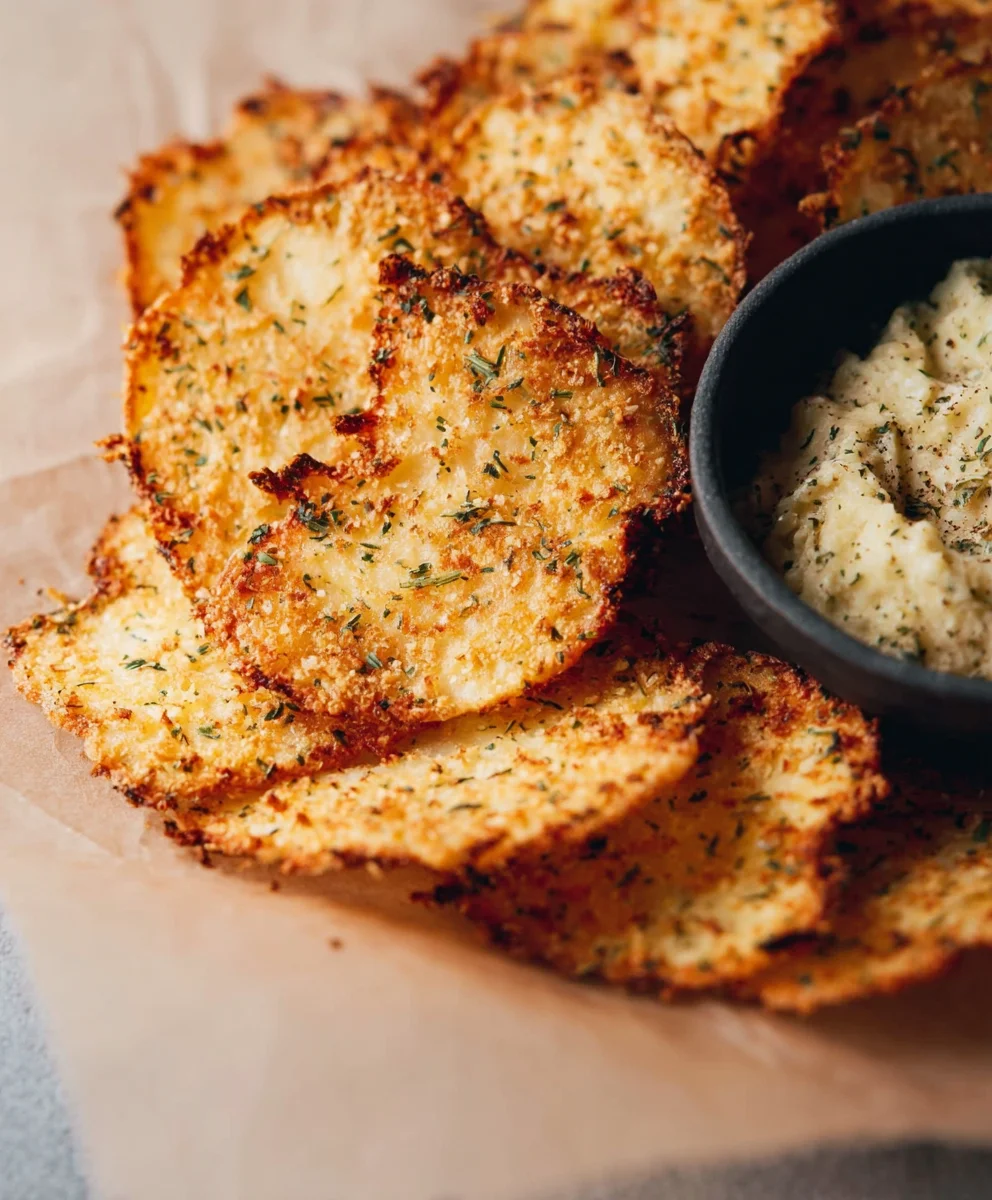 Crispy Cottage Cheese Chips-Healthy Snack Hack
