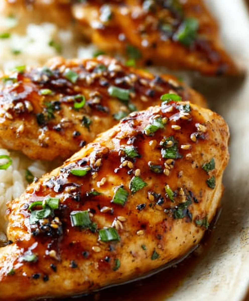 Easy Honey Garlic Chicken Breasts Recipe