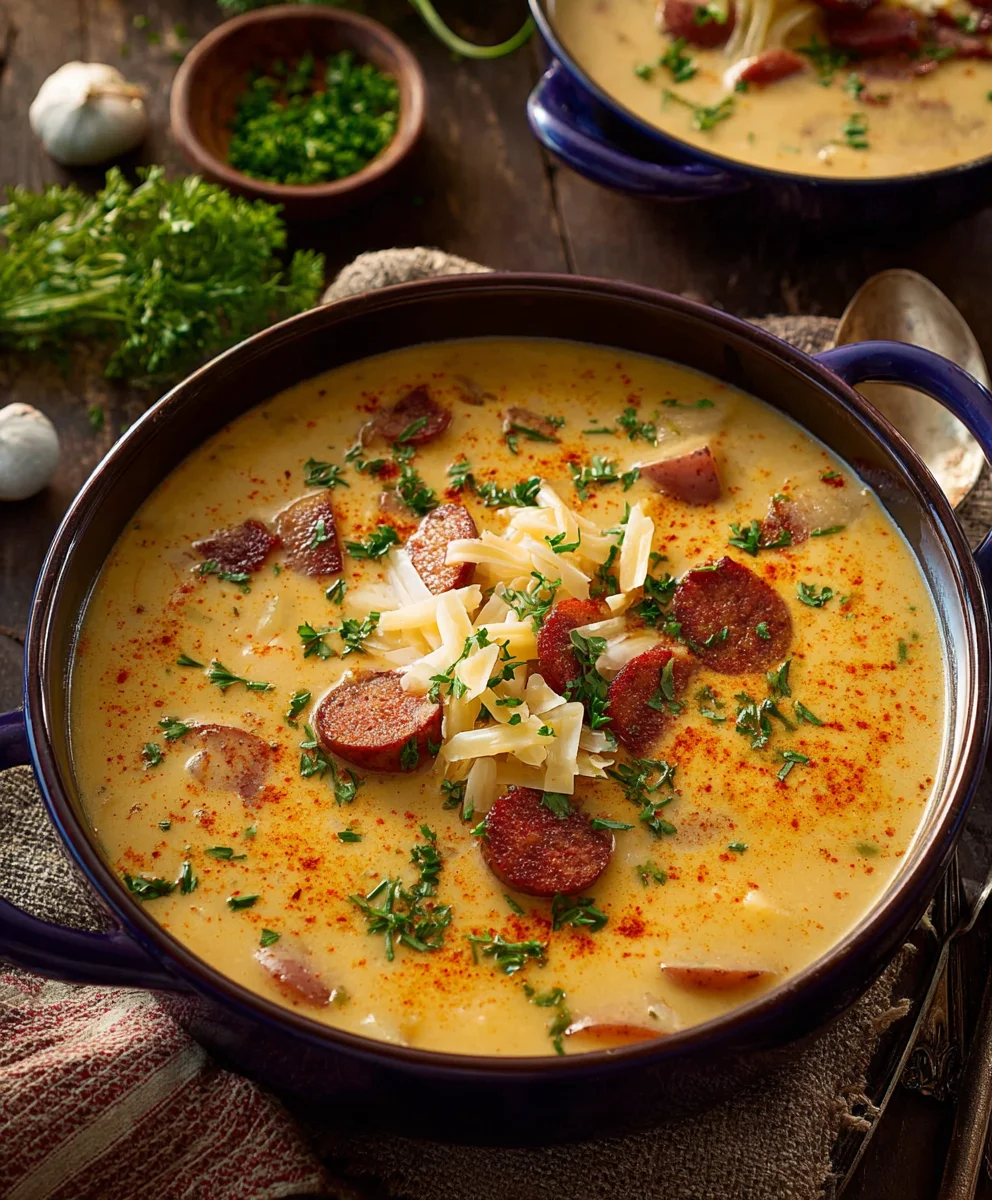 Easy Cajun Potato Soup Recipe-Hearty & Flavorful