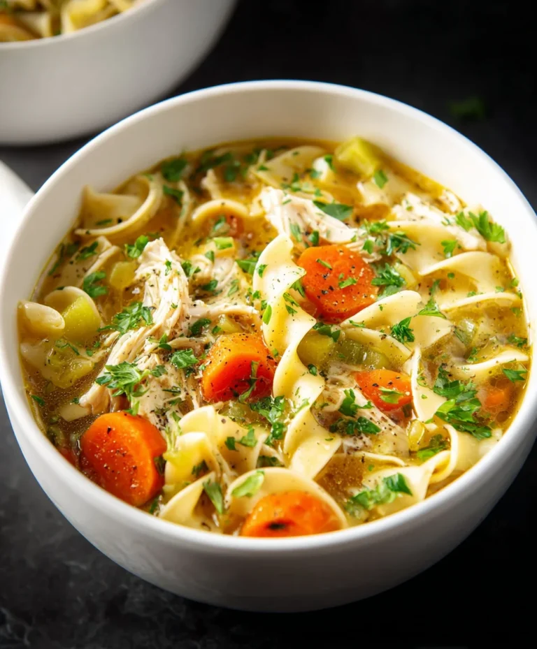 Best Chicken Noodle Soup – Easy Comfort Food Recipe