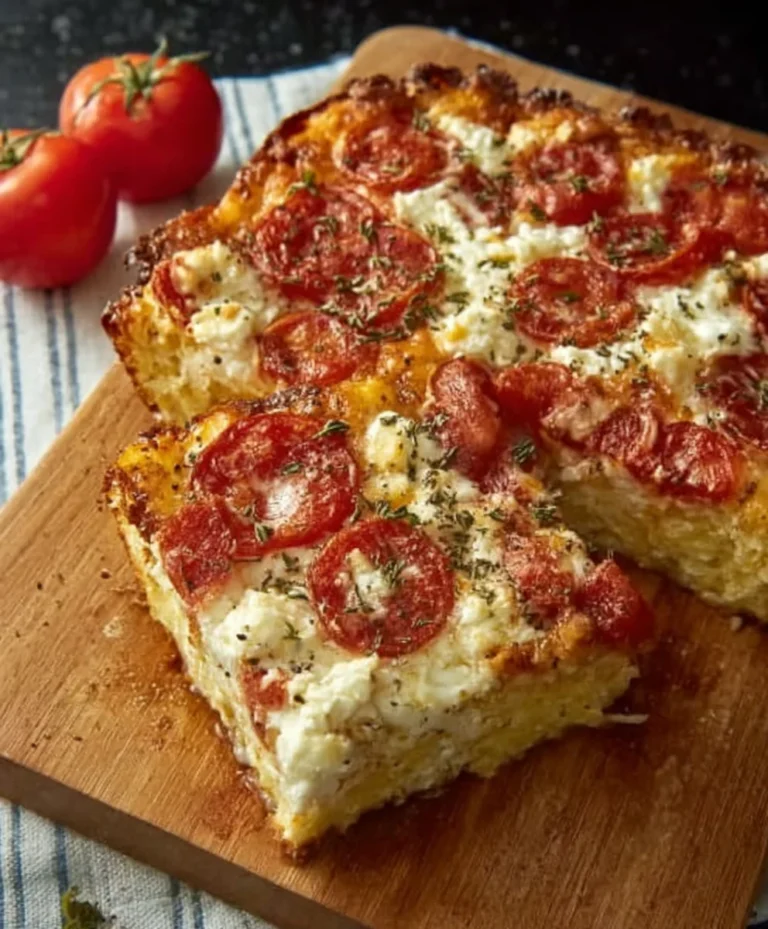 Pizza Cottage Cheese Bake – Easy & Delicious Recipe
