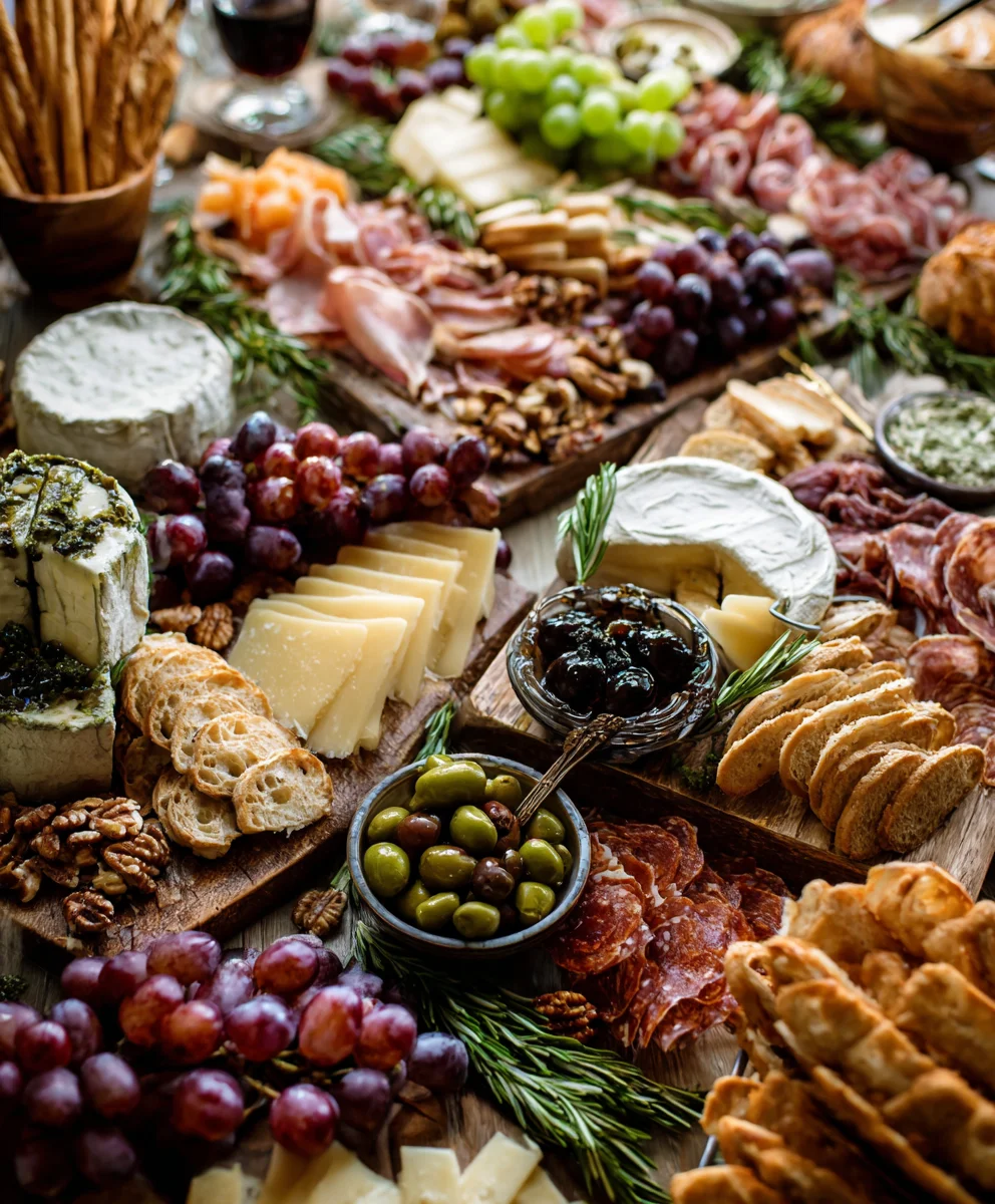 Wedding Reception Grazing Table Ideas - Delicious Food