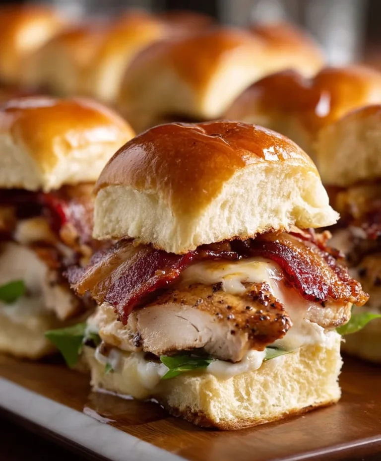 Maple Chicken Beef Beef Bacon Sliders Recipe