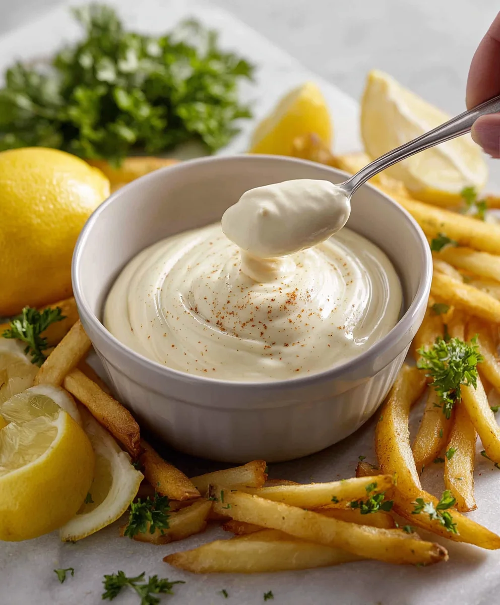 Easy Homemade Aioli Recipe - Garlic Mayo Sauce