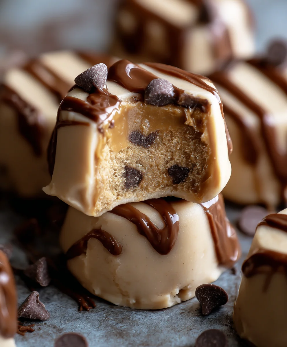Frozen Greek Yogurt Peanut Butter Bites - Easy Snack