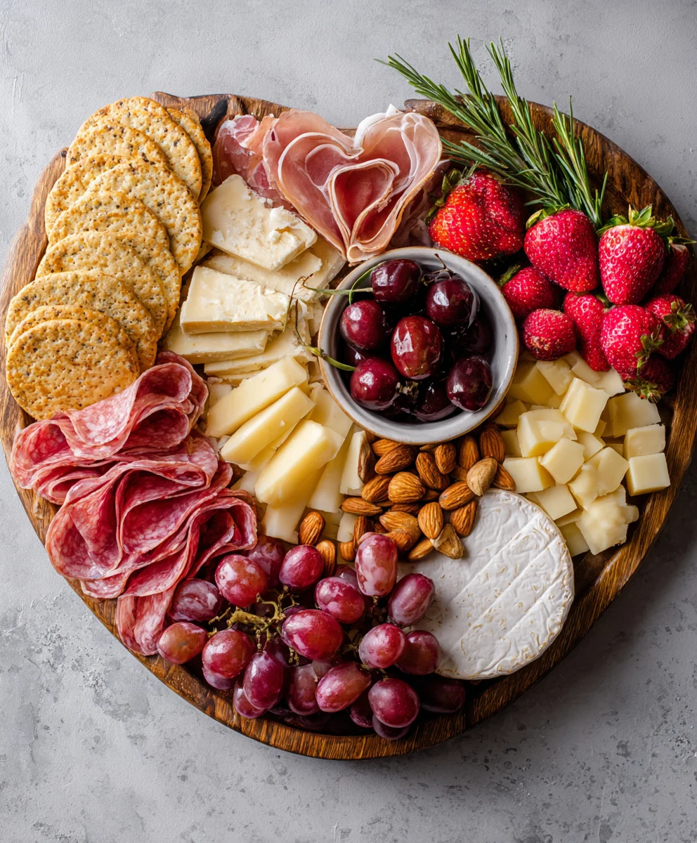 Vnon-alcoholic alentine's Day Non-Non-Alcoholic Alternative Charcuterie - Easy & Delicious