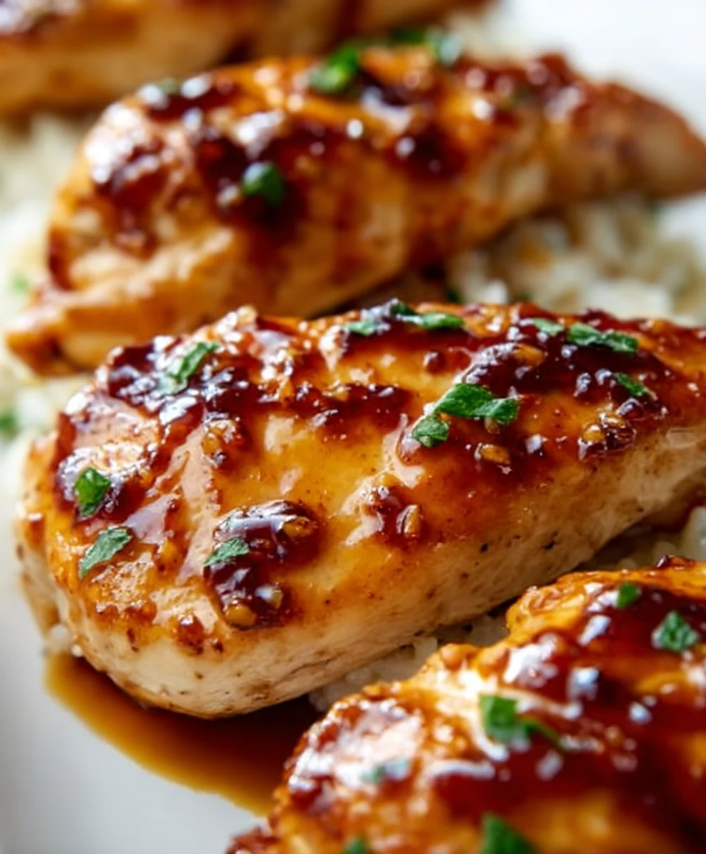 Easy Honey Garlic Chicken Breasts Recipe