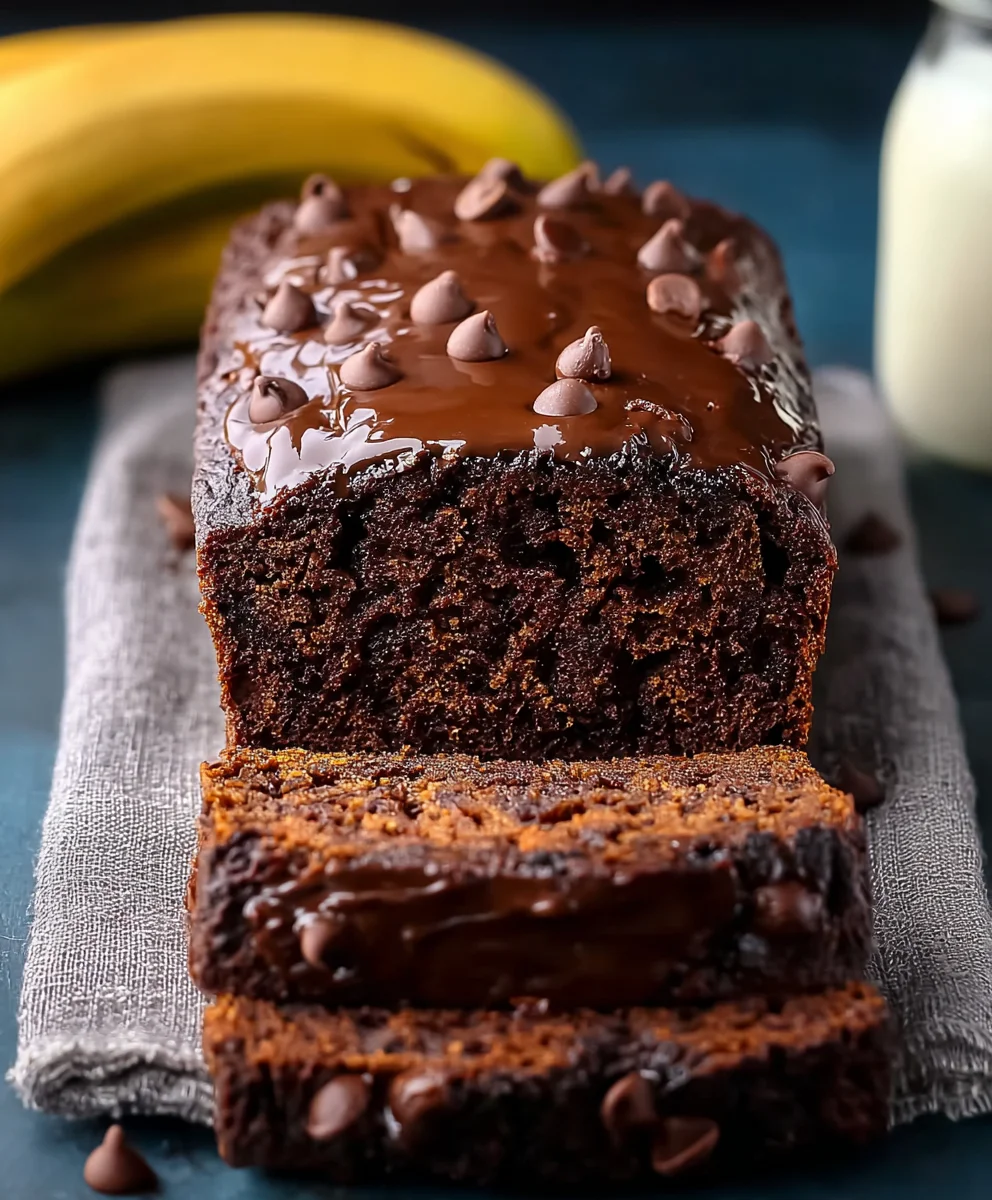 Healthy Chocolate Banana Bread Recipe - Easy & Delicious
