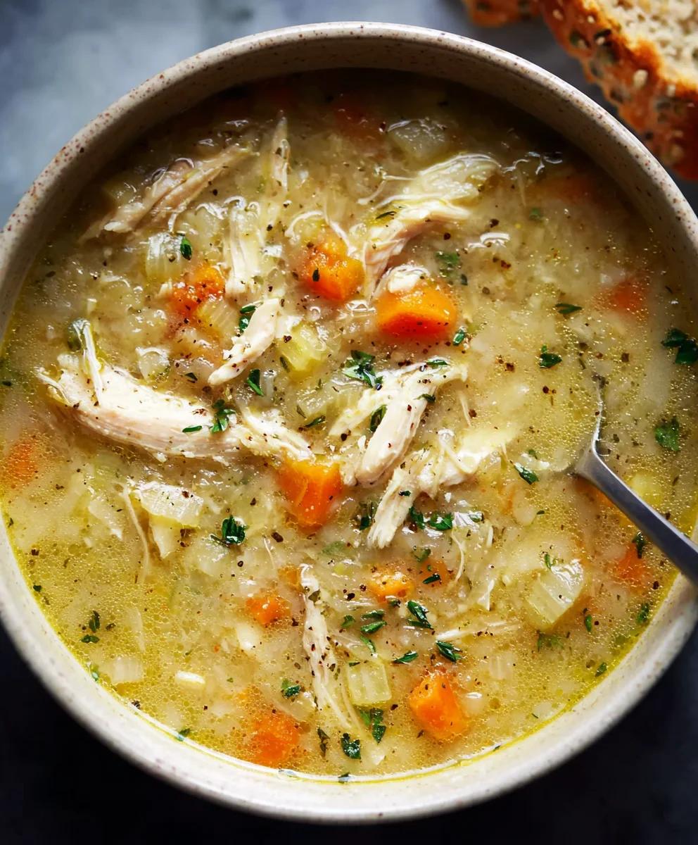 Soothing Anti-Inflammatory Chicken Soup Recipe
