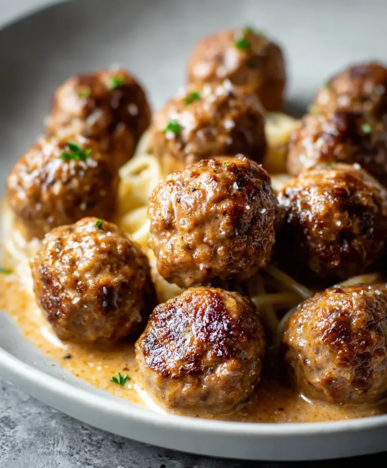 Beef and Apple Meatballs-Sweet Savory Delight
