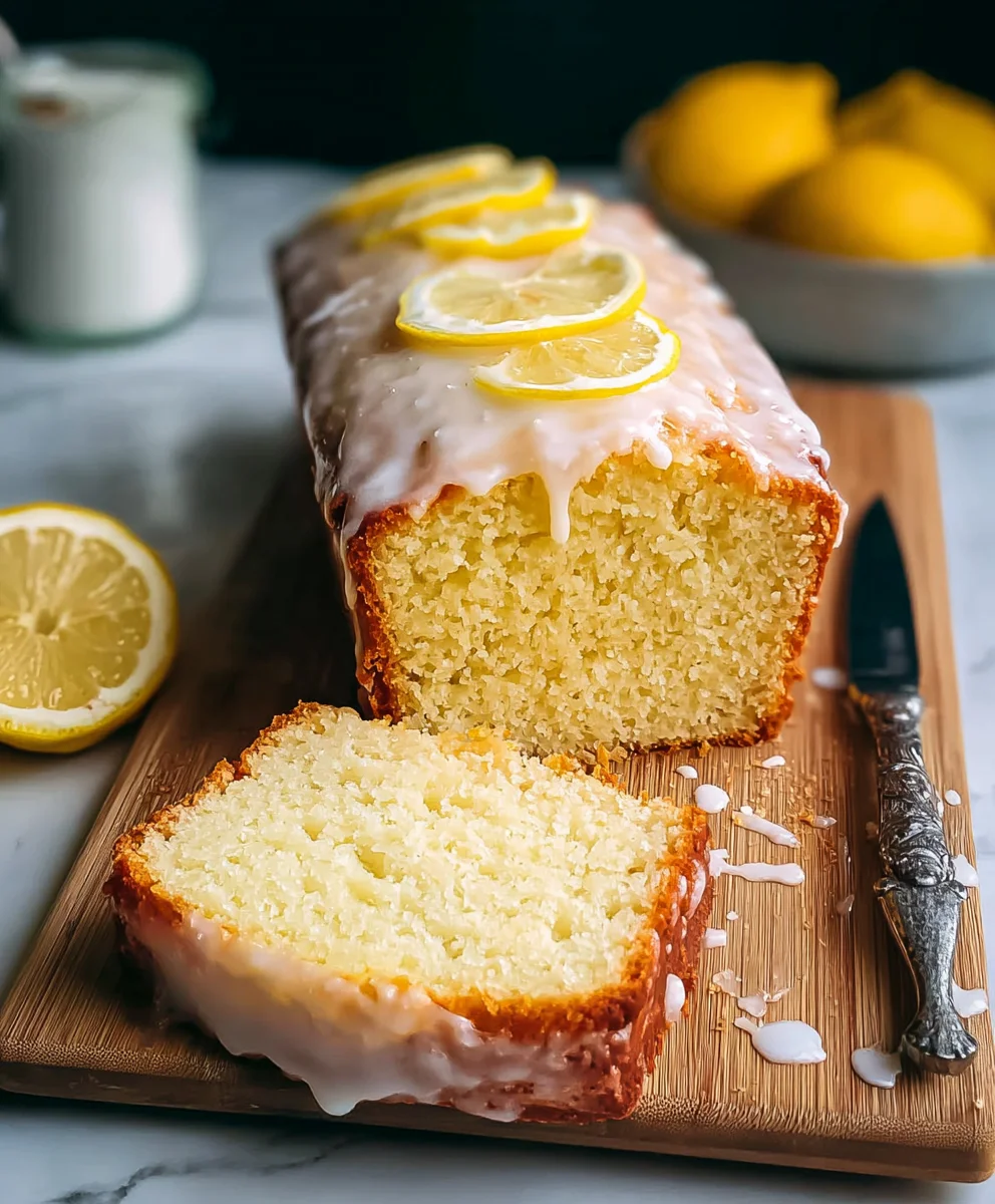 Easy Lemon Loaf Recipe- Zesty & Moist Dessert