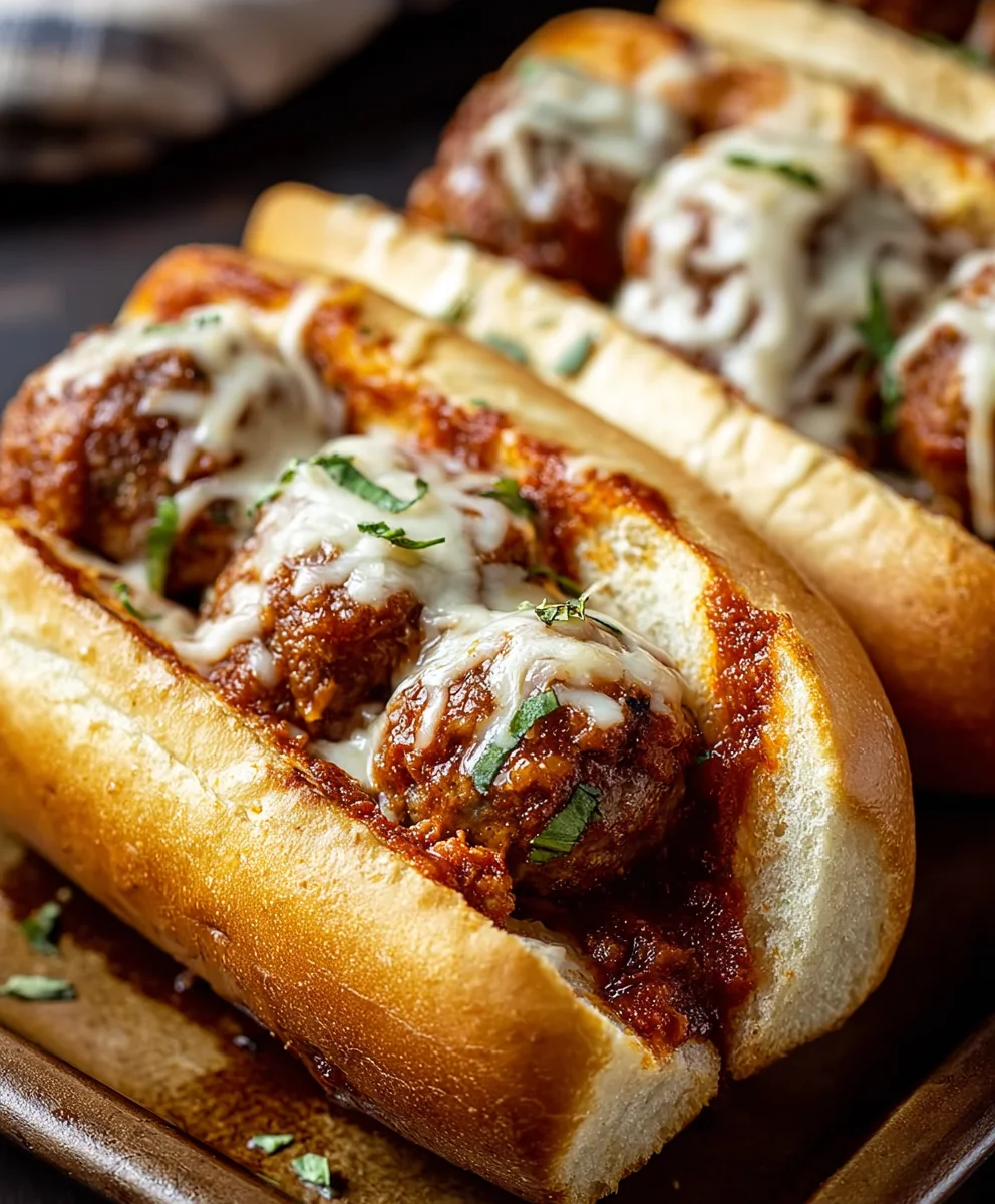 Easy Weeknight Beef Meatball Sub Recipe