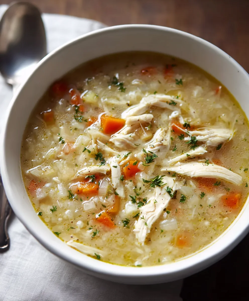 Soothing Anti-Inflammatory Chicken Soup Recipe
