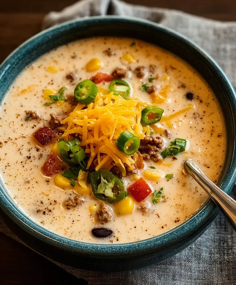 Creamy Beef Cowboy Soup-Cozy Weeknight Meal