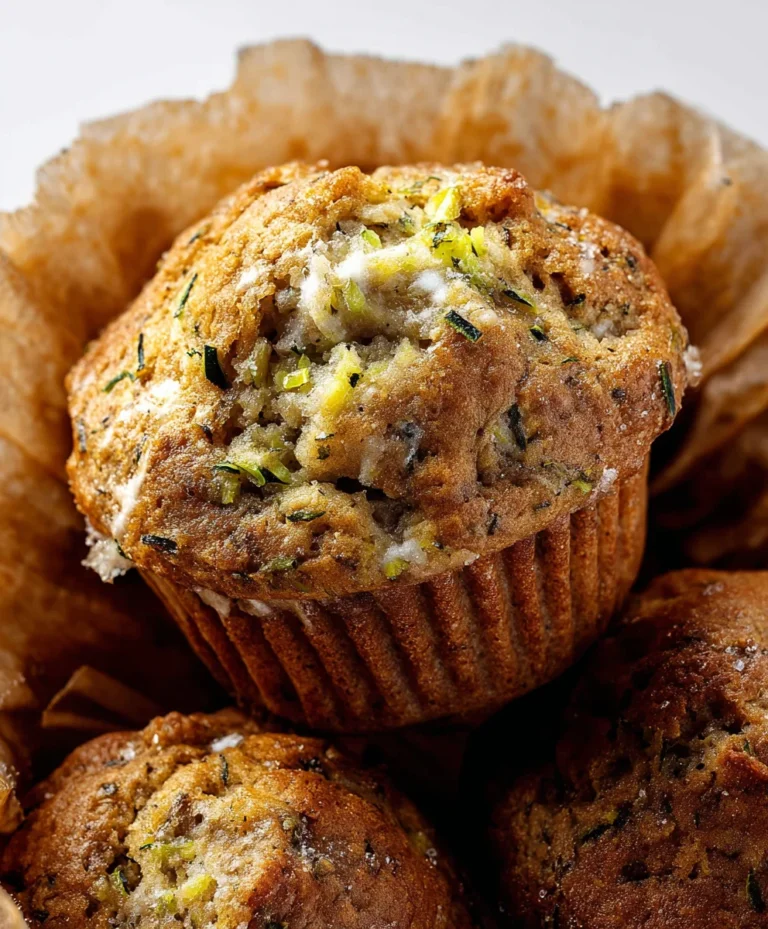 Moist Banana Zucchini Muffins-Easy Healthy Recipe