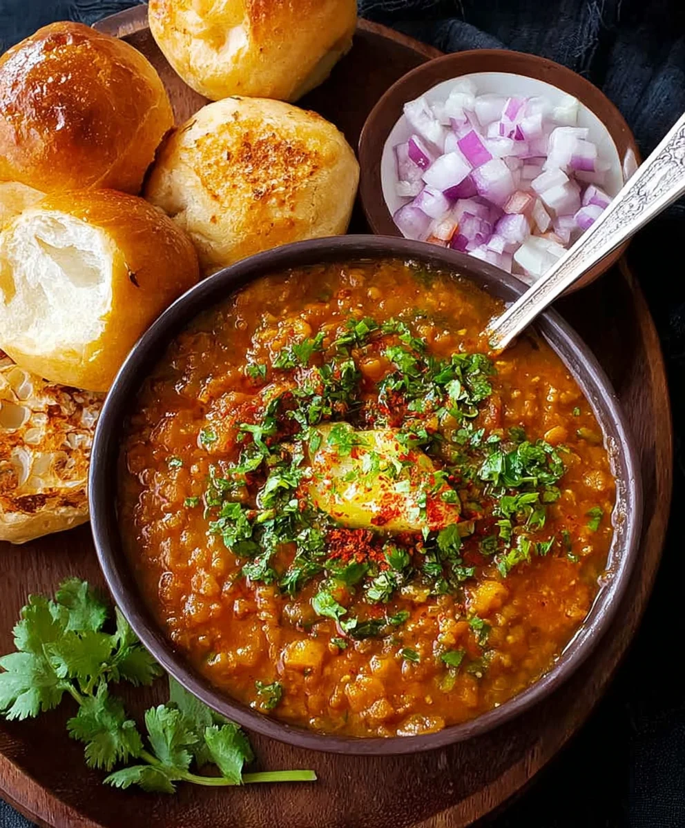 Authentic Pav Bhaji Recipe - Delicious Indian Street Food