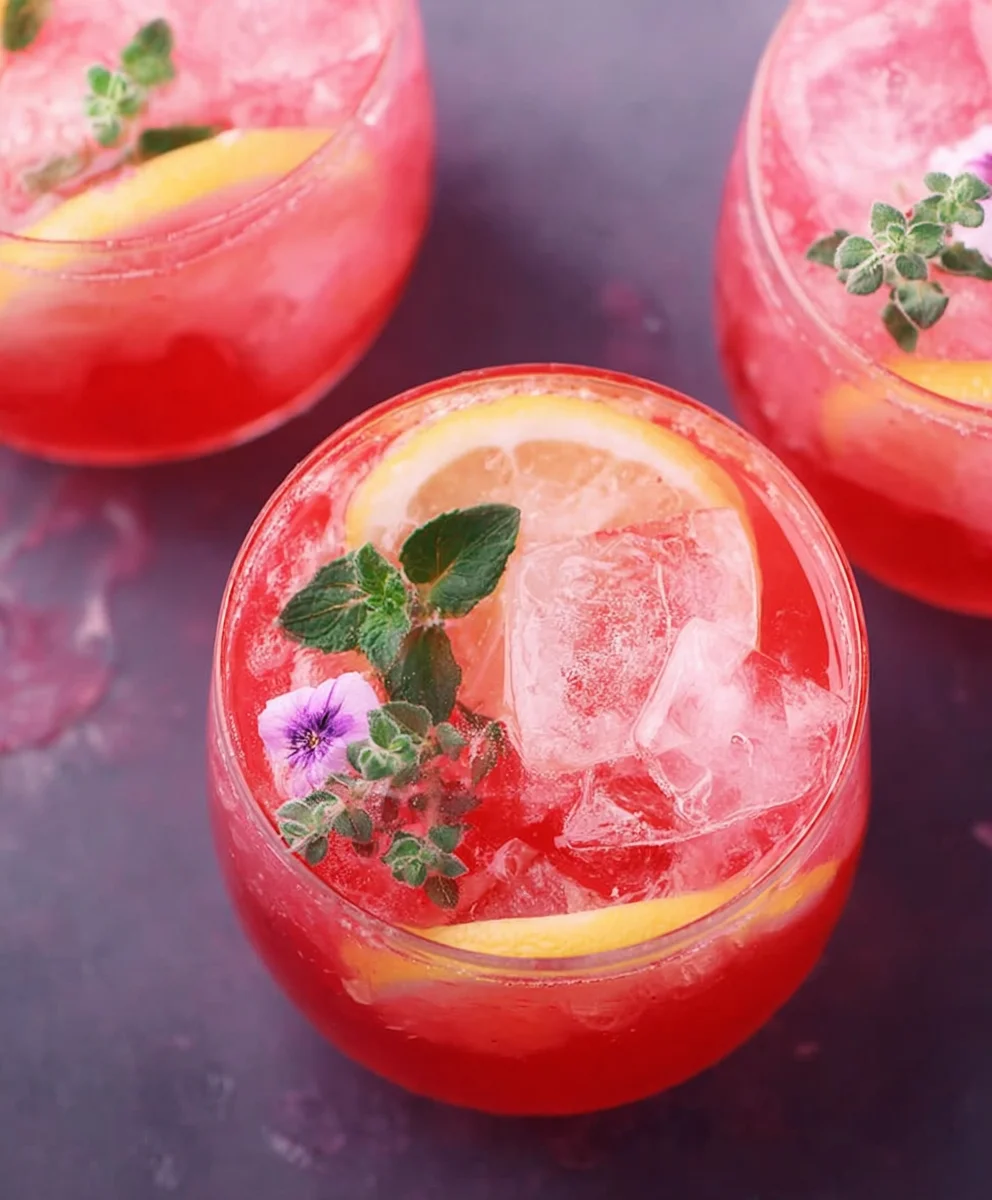 Refreshing Pink Lemonade Mocktail - Easy Recipe