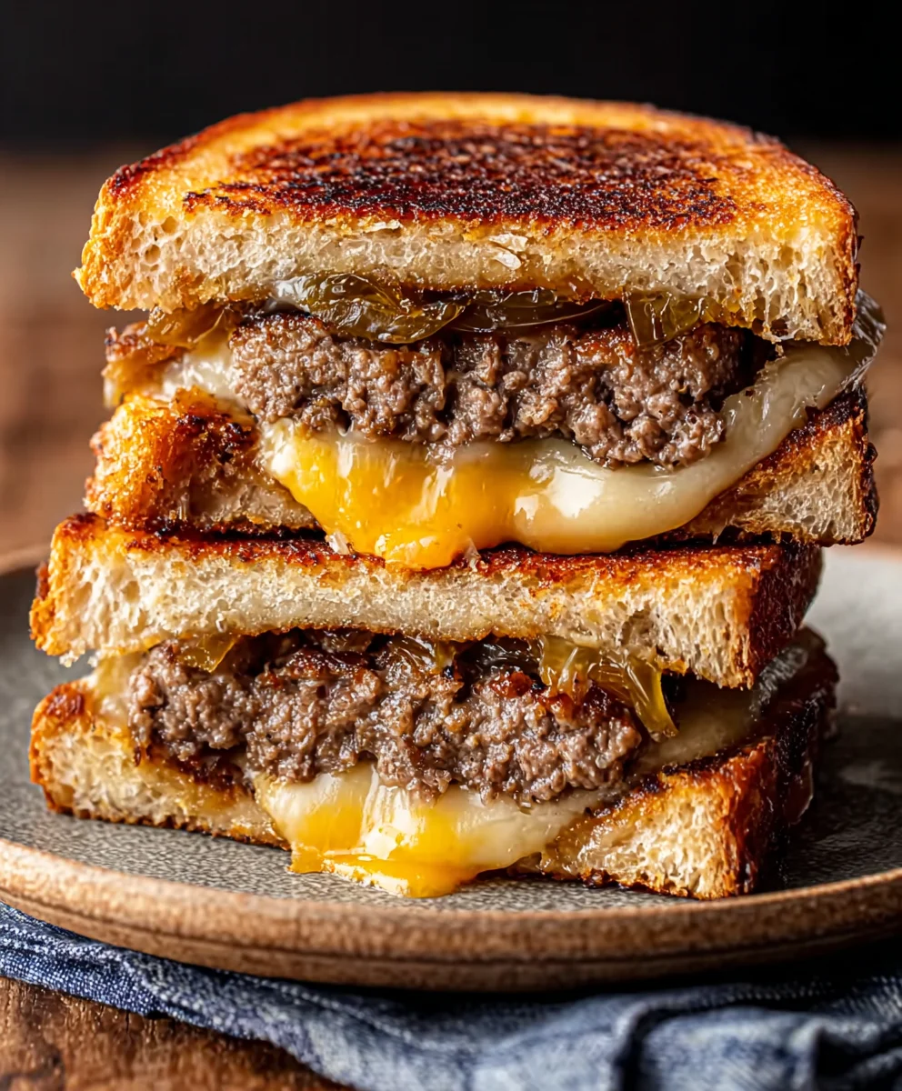 Classic Beef Patty Melt Recipe- Easy & Delicious