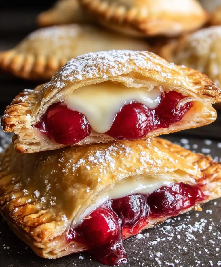 Cherry Cheesecake Hand Pies-Easy Delicious Treat
