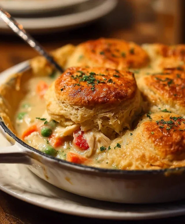 red lobster biscuit chicken pot pie